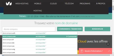 wordpress acheter nom do.